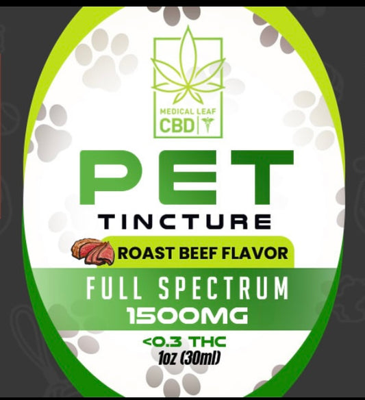 Medical Leaf Pet 1500mg Full Spectrum