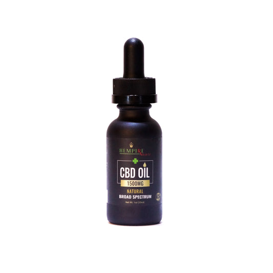 Hempire Xtractz CBD Oil 1500mg Broad Spectrum